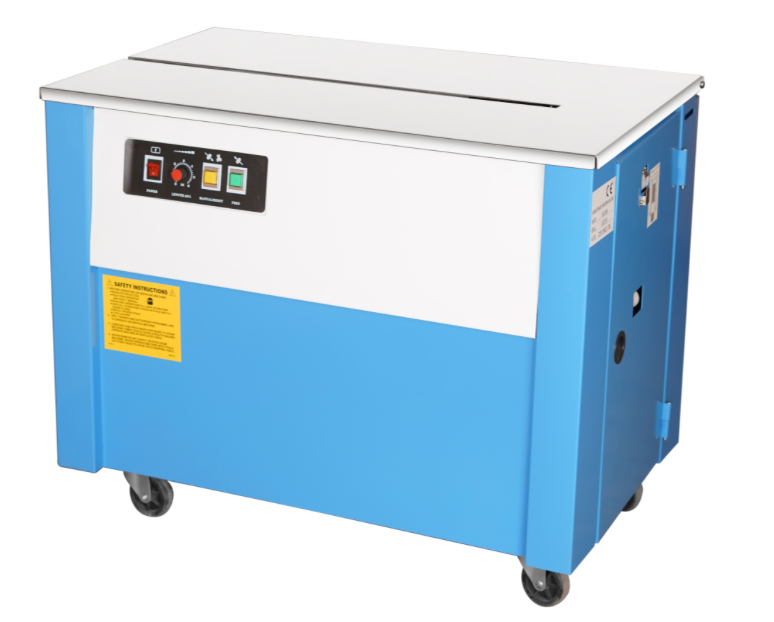 Semi-automatic strapping machine